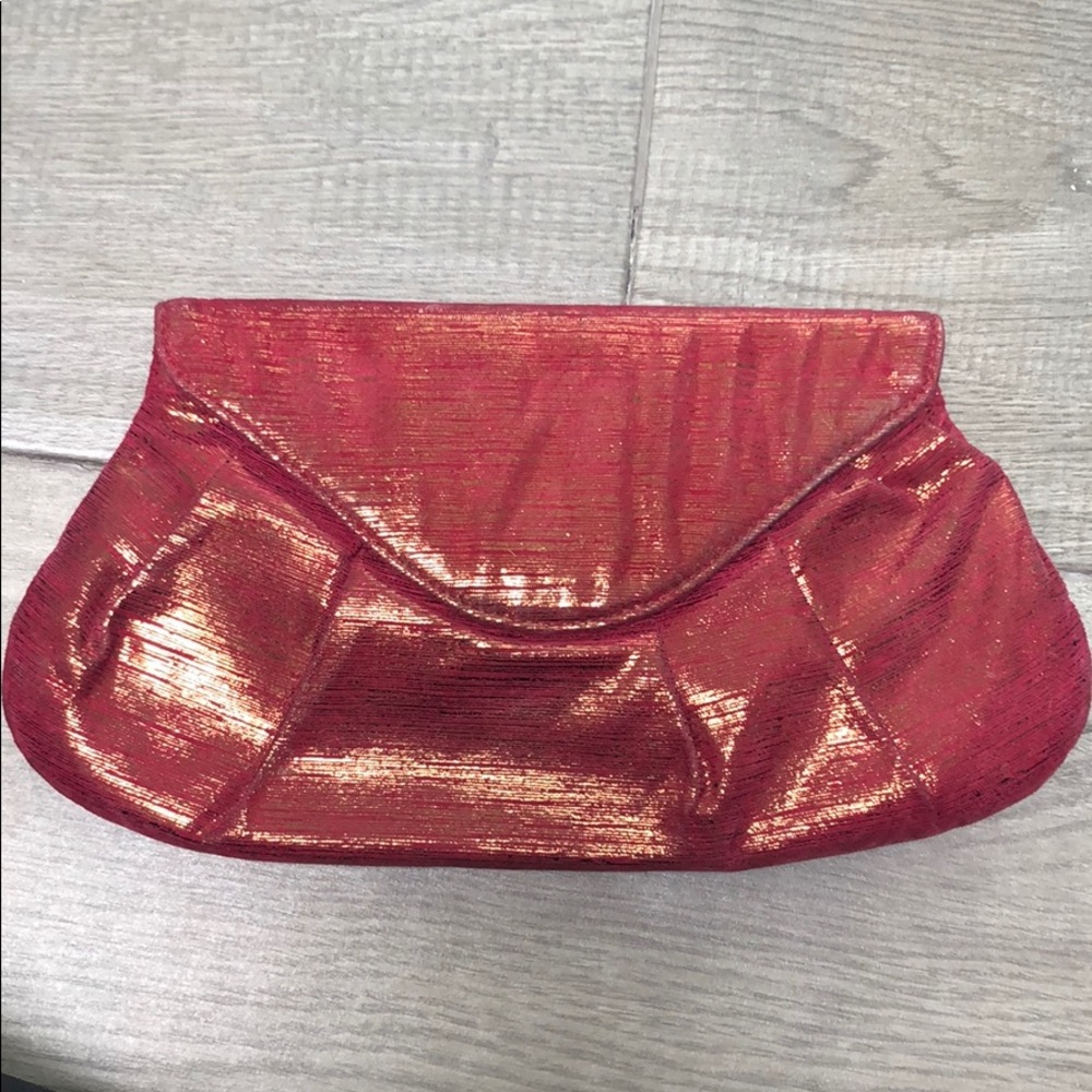Lauren Merkin Red Clutch